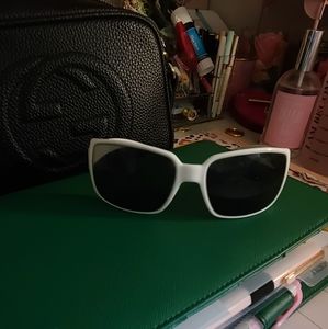 White Gucci Sunglasses